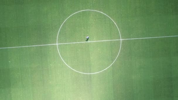 Estádio Olímpico Aéreo. Maratona. Dia Olímpico de Kiev — Vídeo de Stock