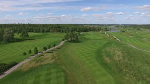 Vidéo du club de golf aérien. Centre de golf 