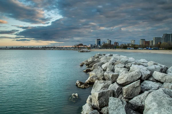 Paisaje del lago Michigan — Foto de Stock