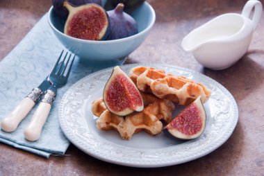 taze Belçika waffle