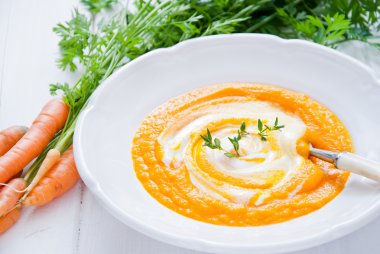 kremalı havuçlu çorba