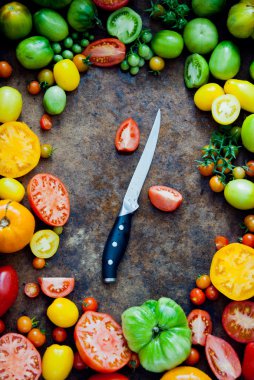 taze organik domates