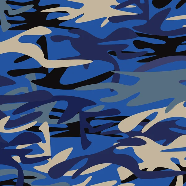 Fondo de camuflaje militar. Camuflaje militar multicolor . — Vector de stock