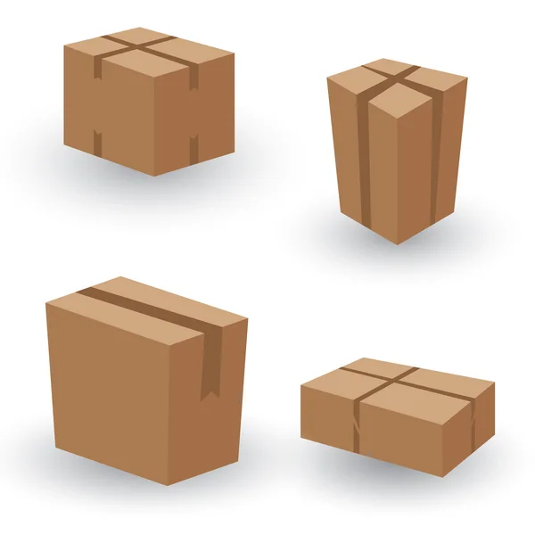 Embalaje de caja de colección vectorial. Caja de colección Diseño de embalaje . — Vector de stock