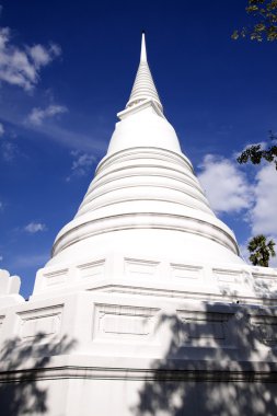 Beyaz pagoda Tayland