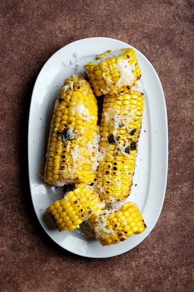 Grilled Corn Cheese — Stock Photo, Image