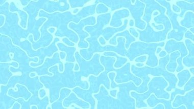 Soyut Desensiz Desen 2B Mavi Su Yüzeyi Canlandırma döngüsü arka planı