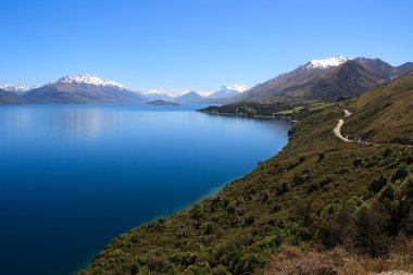 Lake Wakatipu manzara