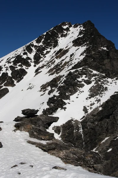 Notable pico de montaña — Foto de Stock