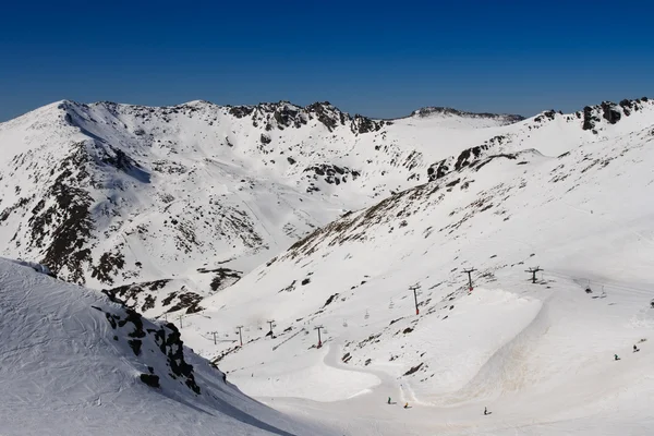 Remarkables lyžařské oblasti — Stock fotografie