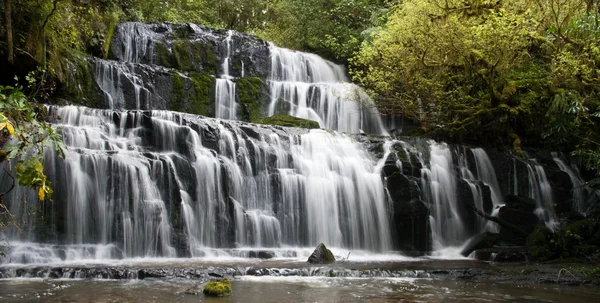 Purakaunui Falls τοπίο — Φωτογραφία Αρχείου