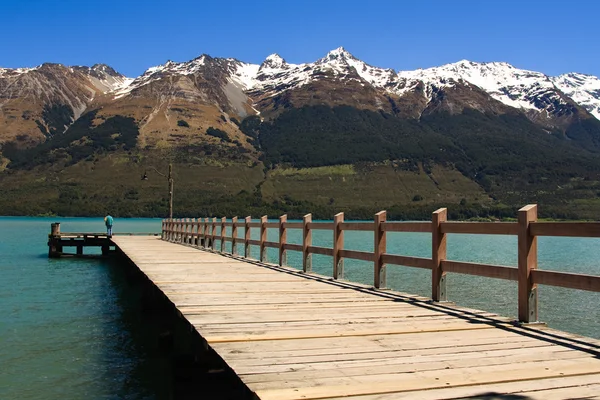 Glenorchy Jetty Paysage — Photo