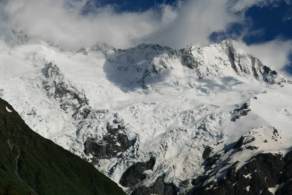 Dağ buzul Mt Cook Stok Resim
