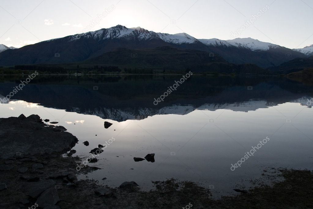 Wanaka Lakeshore Reflection
