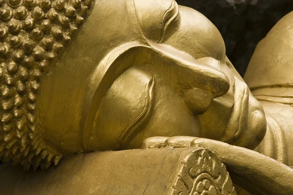 Buddha Face Golden — Stock Photo, Image