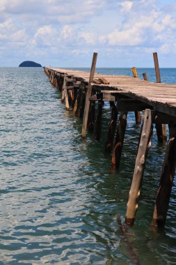 Okyanus Pier yan görünüm