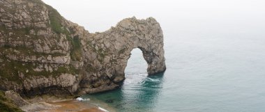 Doğal Durdle kapı, Lulworth Cove manzara