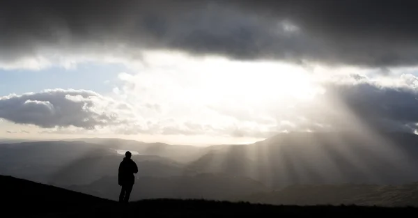 Liberté Randonnée en montagne — Photo