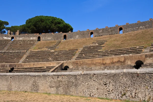 Pompei Colosseum lépéseket — Stock Fotó