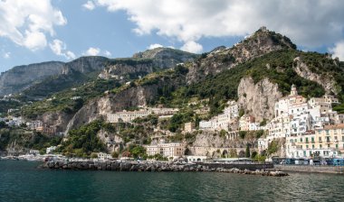 Panoramik Positano şehir