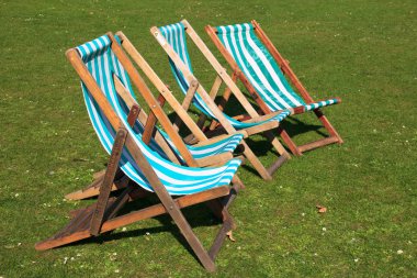 Londra Park güverte sandalyeleri