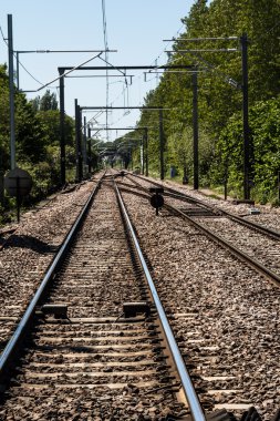 Modern demiryolu parça