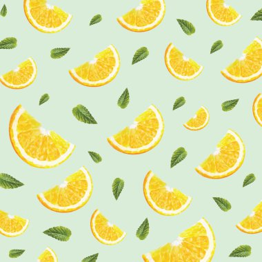 Portakal veya limon ile desen