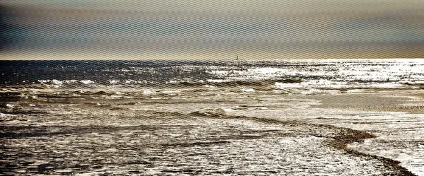 På stranden — Stockfoto