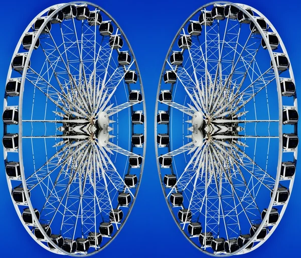 Pariserhjul Abstrakt – stockfoto