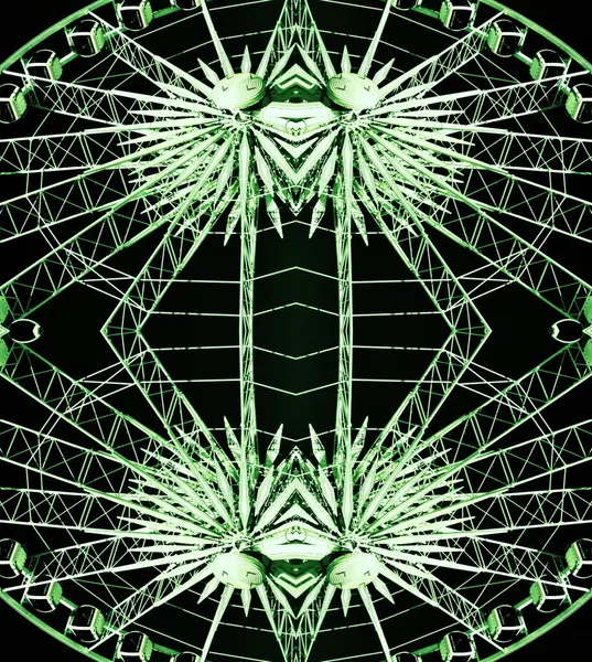 Ferris Wheel abstract — Stock Photo, Image