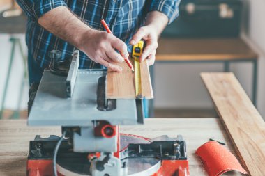 Ölçü ahşap tahta marangoz