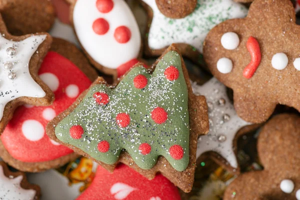 Galletas de jengibre de Navidad ... —  Fotos de Stock