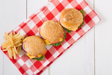 Amerikan sığır eti Burger