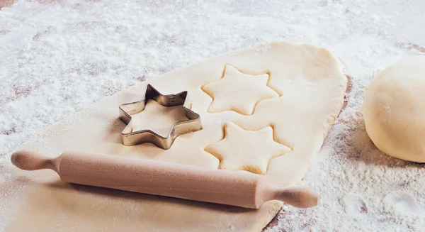 Печенье на Рождество — стоковое фото