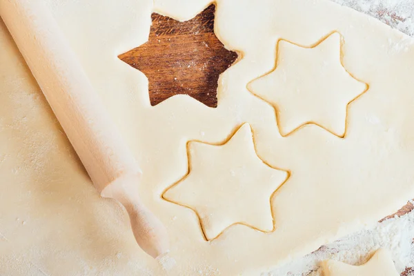 Печенье на Рождество — стоковое фото