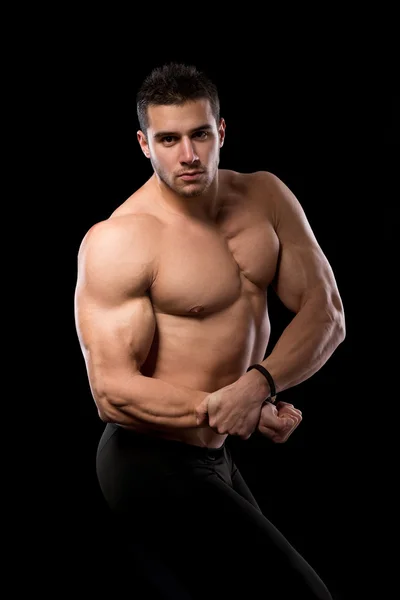 Handsome muscular men. Royalty Free Stock Images