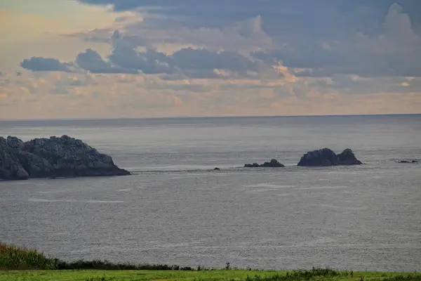 Landschaft aus dem keltischen Meer — Stockfoto