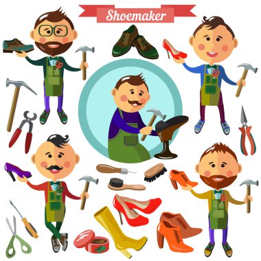 Shoemaker meslek düz karakterler