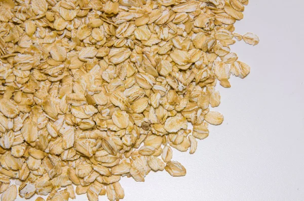 Yulaf pul closeup (sol üst köşe)