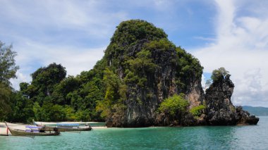 Koh Hong Island'Phang Nga Körfezi Krabi ve Phuket yakınındaki