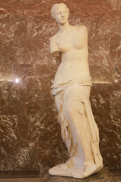 The Venus de Milo statue September 10, 2014 in Paris. — Stock Photo, Image