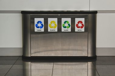 geri dönüşüm ve çöp kovaları