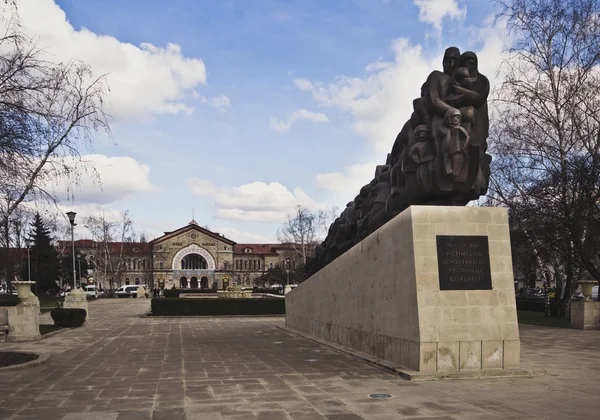 Komünist rejim, Kişinev, Moldova kurbanları anıt — Stok fotoğraf