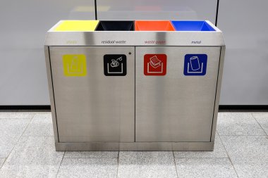 Geri dönüşüm kutusu kapalı