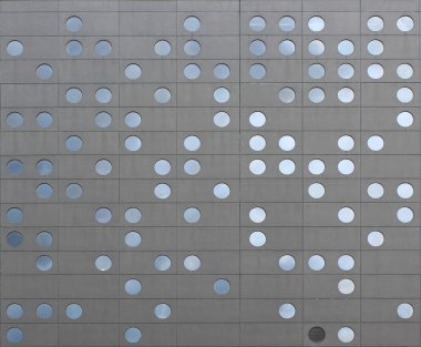 Duvar ve yuvarlak pencere eşiği