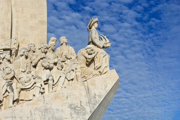 Monumento dos Descobrimentos em Lisboa, Portugal — Fotografia de Stock