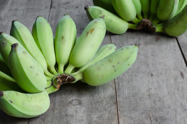 Organik yeşil muz.