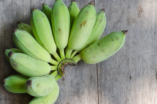 Organic Green Banana. — Stock Photo, Image