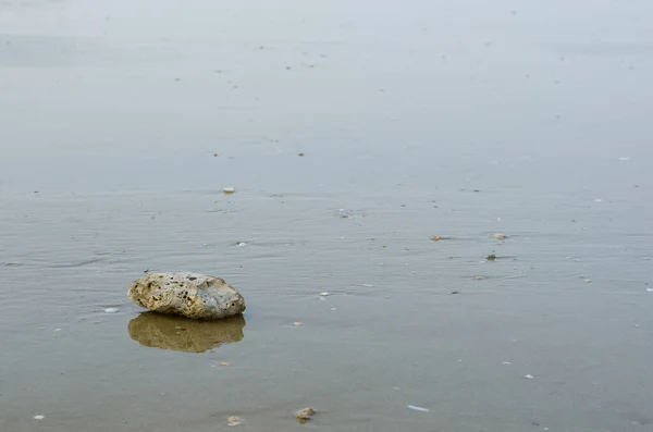 Rock Sand Beach Natural Fonu Kullanıldı — Stok fotoğraf