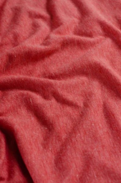 Textura Tela Roja —  Fotos de Stock